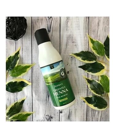 DEOPROCE Hair shampoo with green tea extract and henna - Buy Online on GoSupps.com