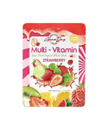 Grace Day Multi-Vitamin face mask moisturizing 27 ml - Buy Online on GoSupps.com