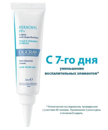 DUCRAY Keracnyl pp Singling skin for skin prone to acne - Buy Online on GoSupps.com