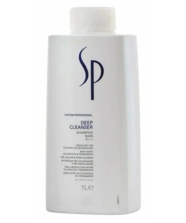 WELLA PROFESSIONALS WELLA sp Deep Cleansersershampoon deep purification 1l with pomp - Buy Online on GoSupps.com