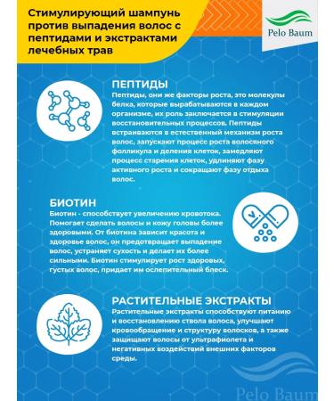 Pelo Baum Korean shampoo with peptides 2 packages - Buy Online on GoSupps.com