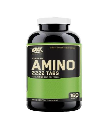 Optimum Nutrition Amino acids Superior Amino 2222 Tabs 160 tablets - Buy Online on GoSupps.com