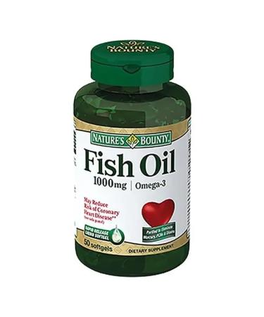 Nature's Bounty Fisheries Omega-3 Niceche Bounty 1000mg 50 pcs - Buy Online on GoSupps.com