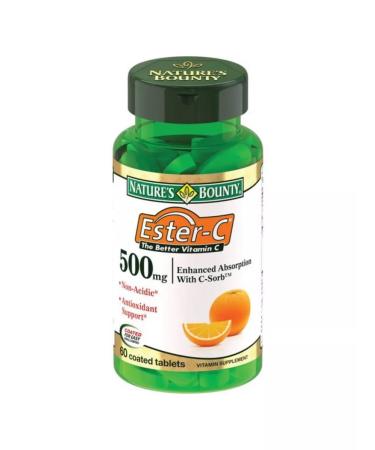 Nature's Bounty Niceche Bounty Esther-S 500MG No. 60 (BAD) - Buy Online on GoSupps.com