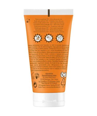 AVENE Sunflower Cream Fluid Ultra-Light Solaire Fluid SPF 50+ - Buy Online on GoSupps.com