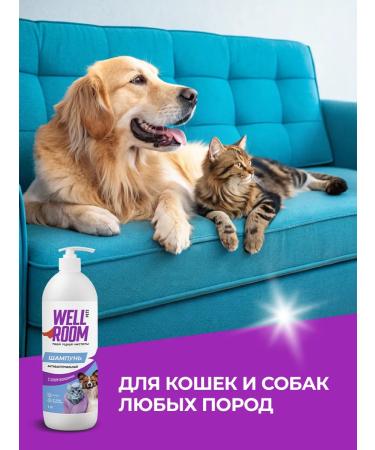 Wellroom CHAMPUNE for dogs and cats with chlorhexidine - Buy Online on GoSupps.com