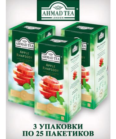 Ahmad Tea Tea Ahmad apple and mint 3 pcs. 25 bags