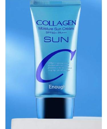 ENOUGH Cream for Facial and Body Sunny SPF 50 with collagen - Buy Online on GoSupps.com