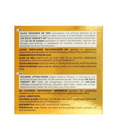 EVELINE Gold Lift Expert Cream for Faces - Buy Online on GoSupps.com