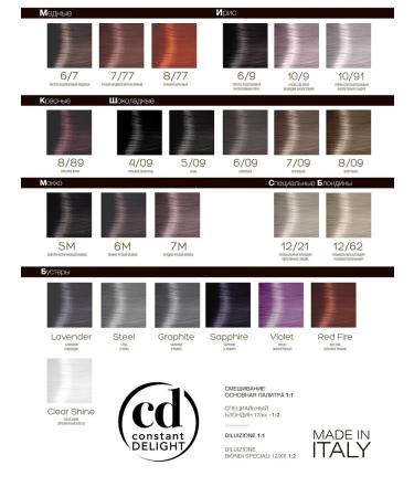 CONSTANT DELIGHT Hair dye Magic 5 Oils 7.0 50 ml - Buy Online on GoSupps.com