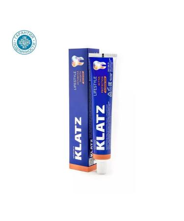 Klatz Toothpaste "Active Protection" without fluorine 75 ml