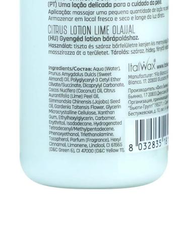 ITALWAX Moisturizing body lotion skin care citrus 250 ml - Buy Online on GoSupps.com