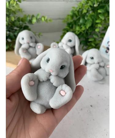 Crystal soap handmade soap bunny rabbit souvenir - Buy Online on GoSupps.com