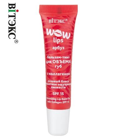 Vitex Balm tint for lip volume with collagen Wow Lips