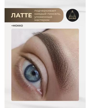 SHINE PIGMENTS Shine Latte Pigment for Permanent Brovy Shaine - Buy Online on GoSupps.com