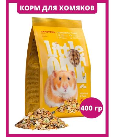 LITTLE ONE Dry food for hamsters grain mixture 400g