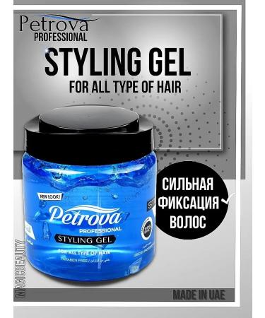 PETROVA Hair styling gel strong fixation