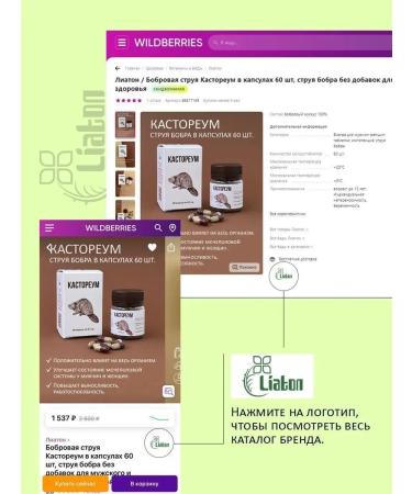 Liaton Bear bile bile capsule for cleansing from parasites - Buy Online on GoSupps.com