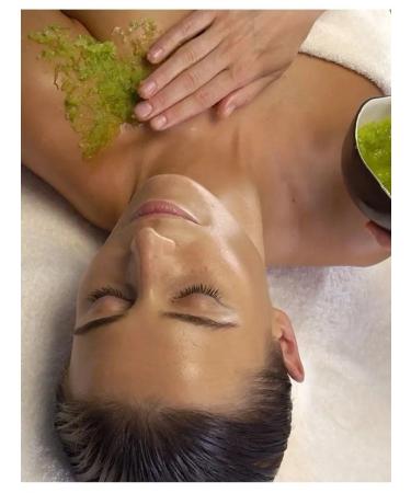 Bath Leaf Spa scrub for body and hand Anti -cellulite peppermint - Buy Online on GoSupps.com