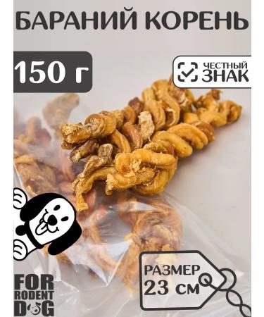 FOR RODENT DOG Dog delicities ram root (pigtail) 3 pieces