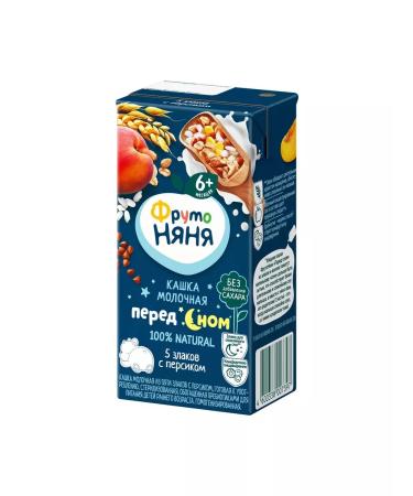 Frutonyanya Flip fluid milk-green with peach 200 ml (18 pcs) - Buy Online on GoSupps.com