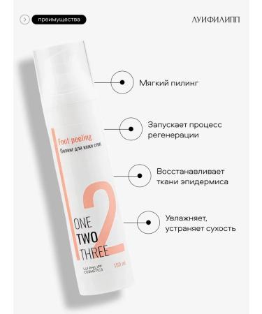 Louis Philippe Exfoliating peeling for the skin of the feet - Buy Online on GoSupps.com