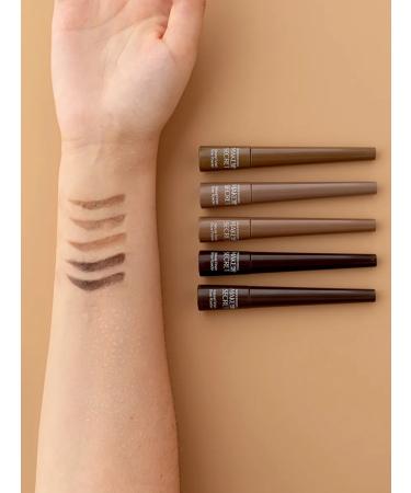 MAKE UP SECRET Eyebrow shadows powder matte brown dark fp05 - Buy Online on GoSupps.com