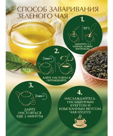 HYLEYS Harmony of nature green tea with mint 100 g - Buy Online on GoSupps.com