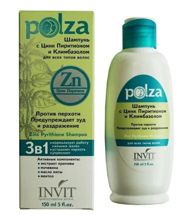 INVIT Shampoo from dandruff with zinc pyrithion and clumbazole