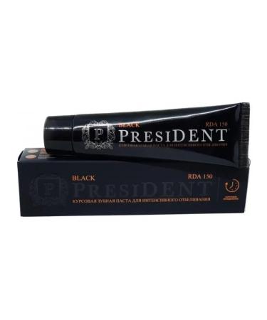 PRESIDENT Black 50 ml toothpaste