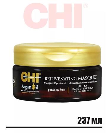 chi ARGAN ARGAN and MORINGIA Oil Nour of Argan Mask