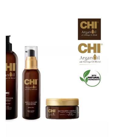 chi ARGAN ARGAN and MORINGIA Oil Nour of Argan Mask - Buy Online on GoSupps.com