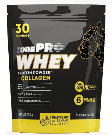 Ivan-Pole Serum protein Protein+Strawberry collagen900g30pors - Buy Online on GoSupps.com