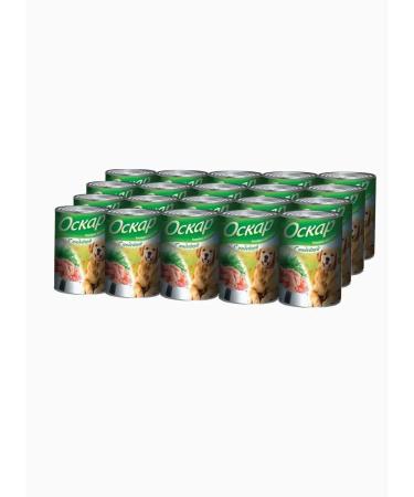 Oscar canned food for adult dogs with a turkey 350g x 20pcs