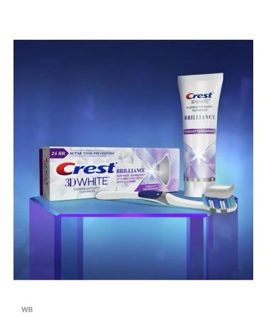 CREST 3D White Brilliance - Toothpaste 130 G (3 pcs.) - Buy Online on GoSupps.com