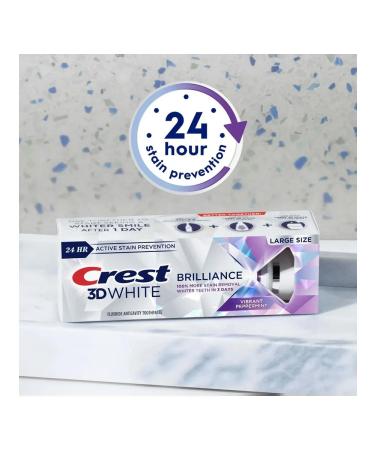CREST 3D White Brilliance - Toothpaste 130 G (3 pcs.) - Buy Online on GoSupps.com