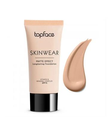TopFace pt468 Skin Wear Matte Longlasting Tonal Cream 02 - Buy Online on GoSupps.com