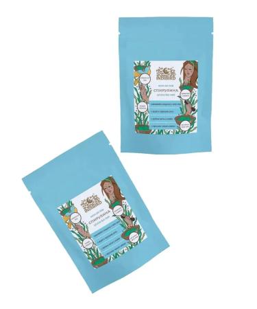 Indibird Spirulina powder (spirulina power) 2pcs*50 - Buy Online on GoSupps.com