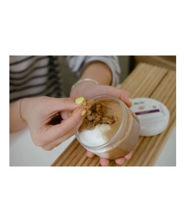 AleVi SKRUB-CROM Two-phase for a body with a cappuccino aroma - Buy Online on GoSupps.com