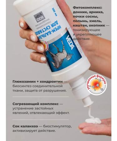 VEDA Glucosamine joints for joints with glucosamine chondroitin 500ml - Buy Online on GoSupps.com