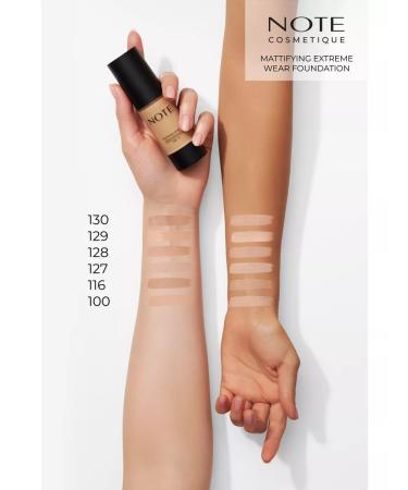 NOTE cosmetique Tonal base Mattifeing Extreme Wear Strong 116 30 ml - Buy Online on GoSupps.com