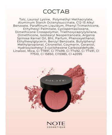 NOTE Cosmetics Blossom compact Luminous Silk Compact with the effect of radiance 06 - Buy Online on GoSupps.com