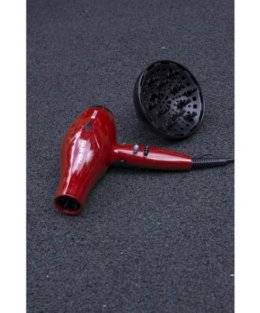Dewal Professional hairdryer with diffuser 03-111 red - Buy Online on GoSupps.com