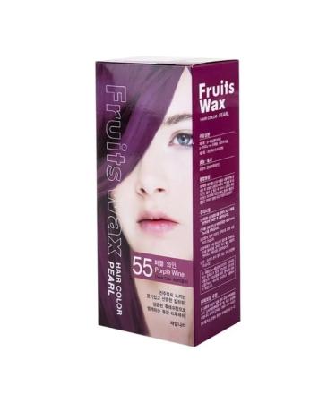 WELCOS Persistent Korean hair dye wine Purple Wine 55 - Buy Online on GoSupps.com