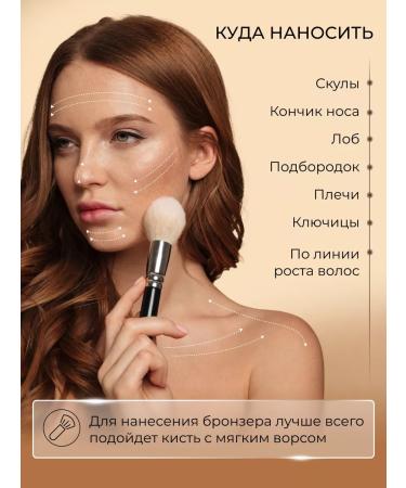 L'atuage Cosmetic Mineral powder bronzer crumbly - Buy Online on GoSupps.com