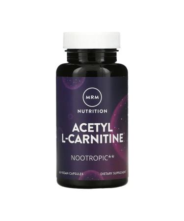 MRM Nutrition Acetyl-L-carnitine 60 vegan capsules