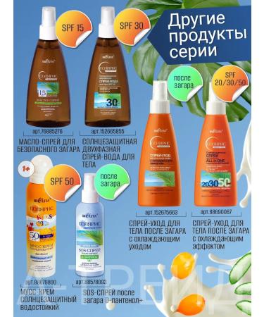 BIELITA SUNRACTIC cream for the body SPF 30 Smart Slimming - Buy Online on GoSupps.com