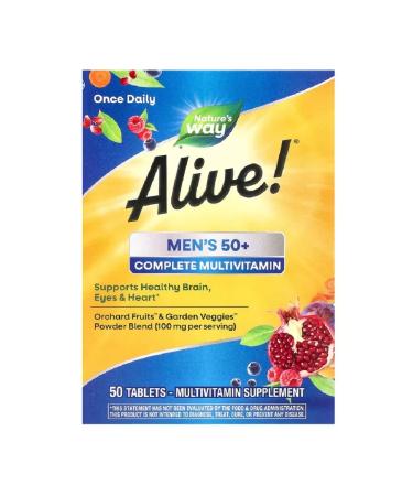 Nature's Way Alive A full -fledged multivitamin complex for men over 50 years old