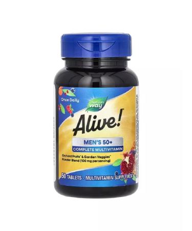 Nature's Way Alive A full -fledged multivitamin complex for men over 50 years old - Buy Online on GoSupps.com