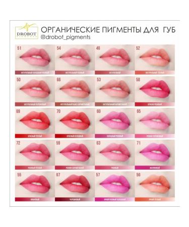 DROBOT Pigments PIGRES for PM lip Drobot - 1 ml - Buy Online on GoSupps.com